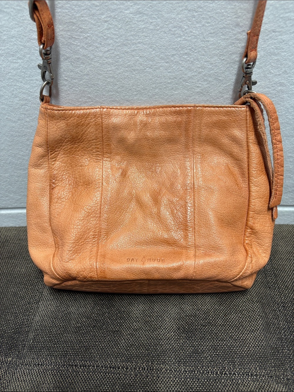 Day & Mood Peony Leather Crossbody